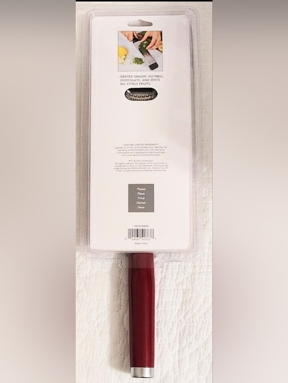 KITCHENAID Kitchen Aid Fine Grater Zester Grater New - Picture 2 of 2